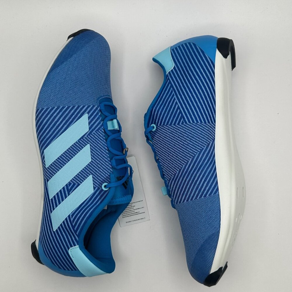 Men's Adidas The Road Shoes Blue Rush Cycling Road Shoes GY6829 Size 9.5 NEW - Picture 6 of 11